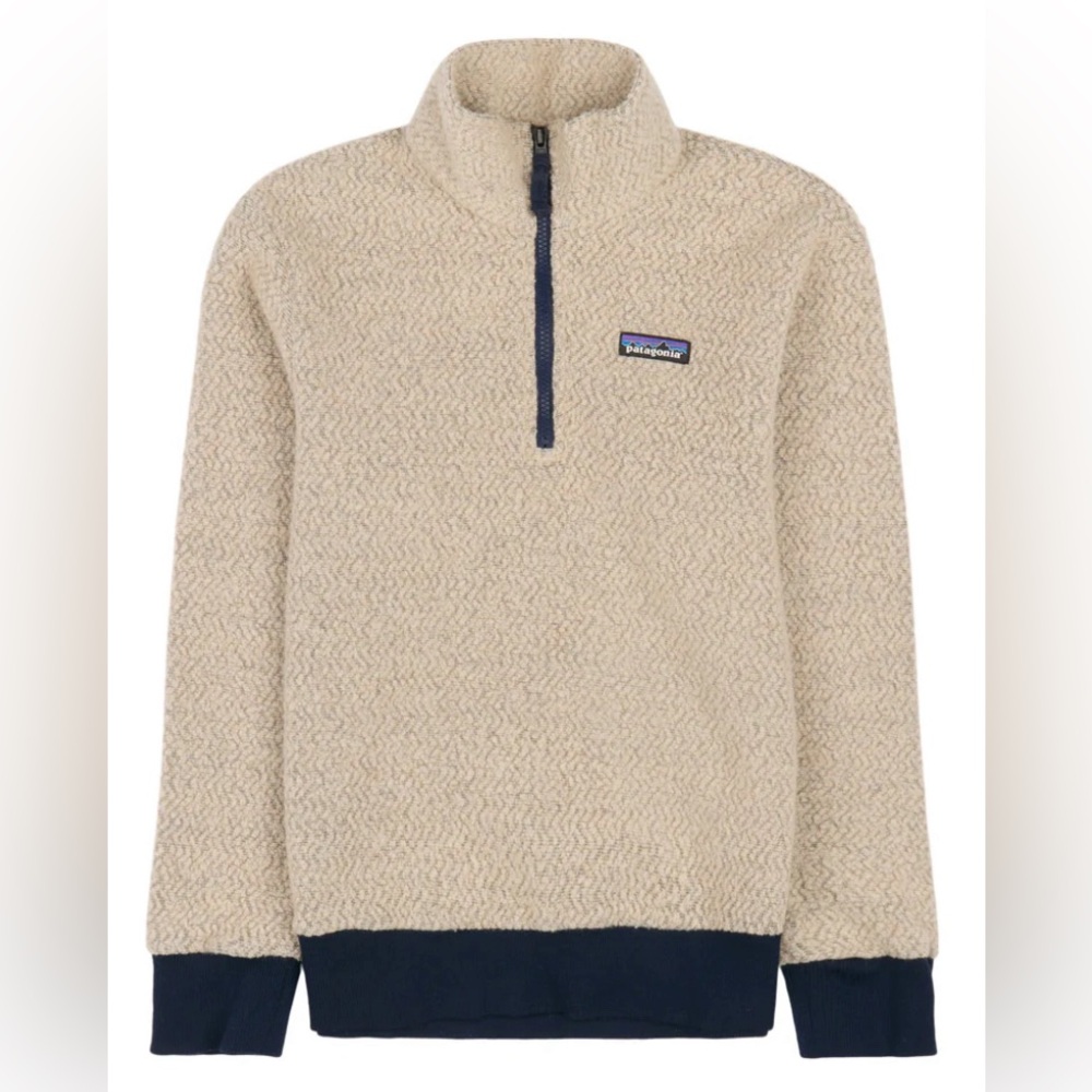 Patagonia Worn-wear Woolyester Fleece Pullover, size Large.